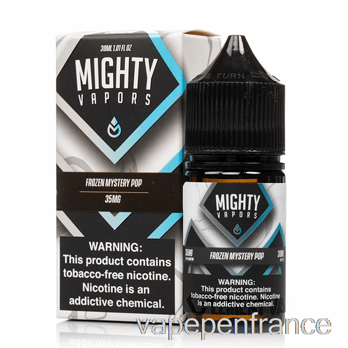 Pop Mystère Congelé - Sels De Vapeurs Puissantes - Stylo Vape 30 Ml 35 Mg